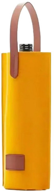 코모스코 심플 펠트 와인 캐리어 150 x 310 mm, 옐로, 1개