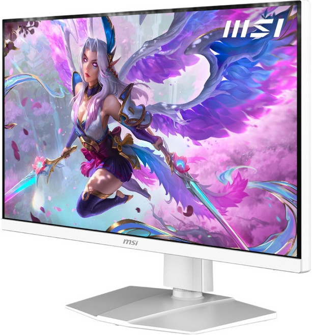 MSI WQHD 274QRFW MAG E20 700 IPS 200 AI Vision 피벗 무결점 게이밍 모니터 화이트, 68.58cm, 3CF9