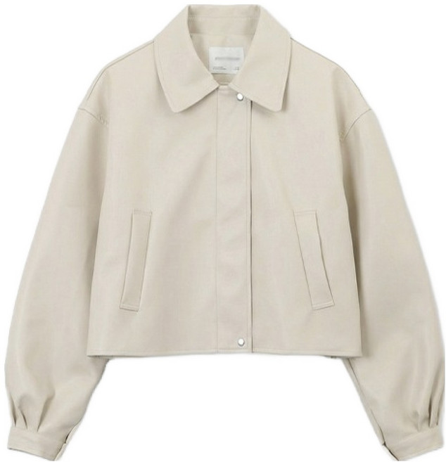 피핀 여성용 카라넥 레더 자켓 66758