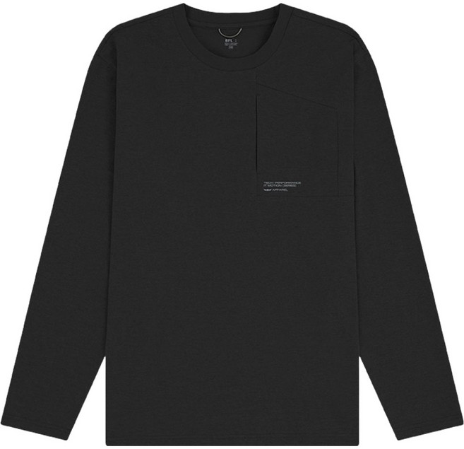 BFL 남성용 모션 라운드 긴팔티 NM-6102