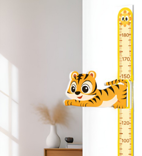 던전스트디오 입체 EVA 키 측정 스티커 13, 혼합색상