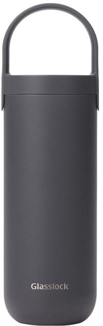글라스락 캐리 픽스 텀블러, 차콜, 1개, 500ml