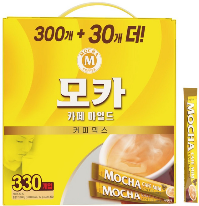 모카 카페마일드 커피믹스, 12g, 330개입, 1개