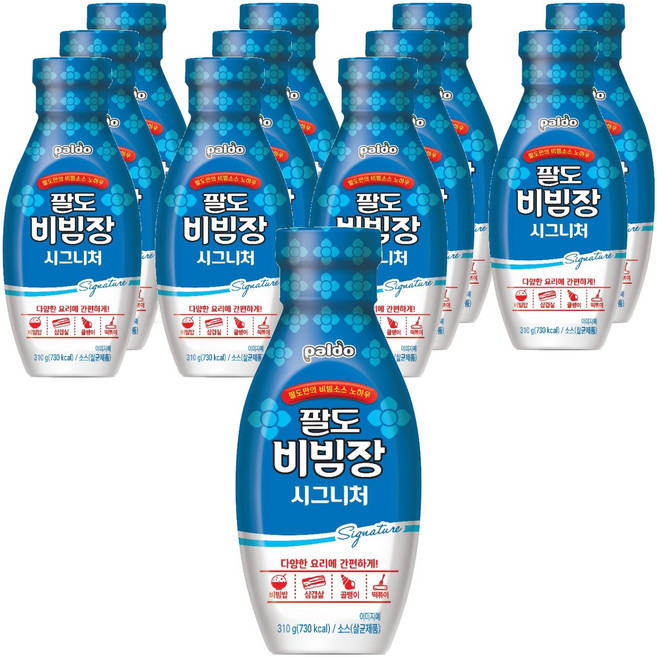 팔도 비빔장 시그니처, 310g, 12개