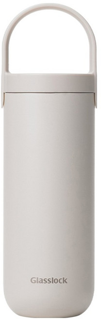 글라스락 캐리 픽스 텀블러, 애쉬 그레이, 1개, 500ml