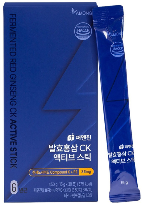 퍼멘진 발효홍삼CK 액티브 스틱, 450g, 1개
