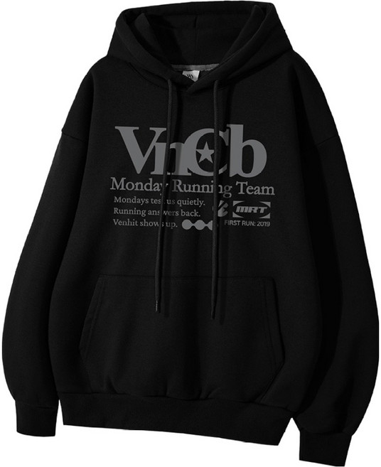 VENHIT 男女通用 VNCB 寬鬆版型連帽T恤
