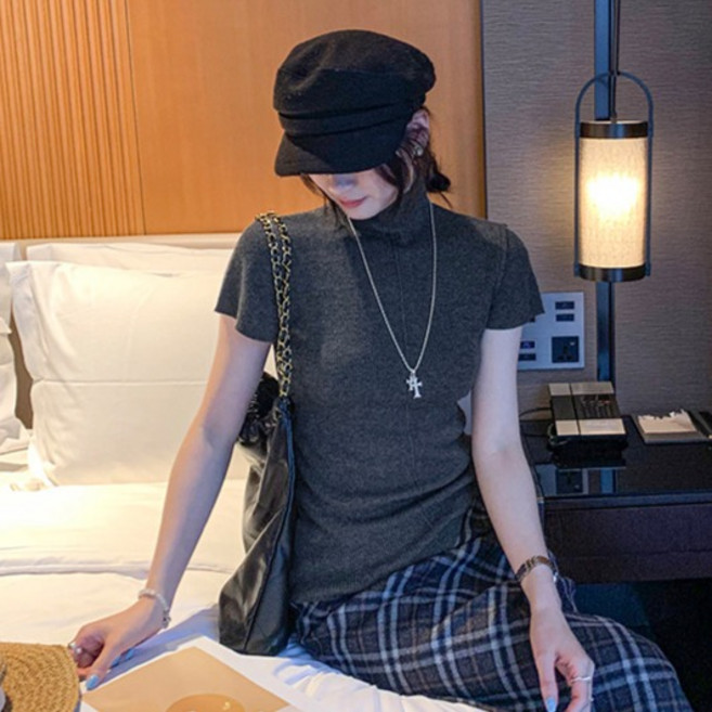 루나걸 여성용 베니머스 폴라 민소매 니트 L26SMKN022015