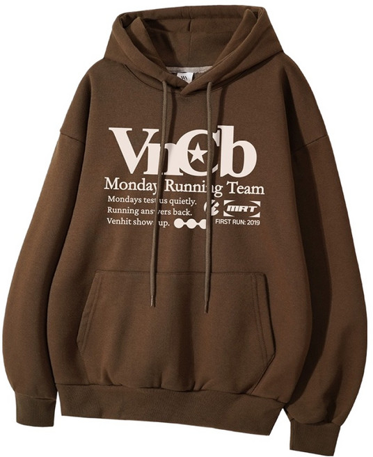 벤힛 남녀공용 VNCB 오버핏 후드티셔츠