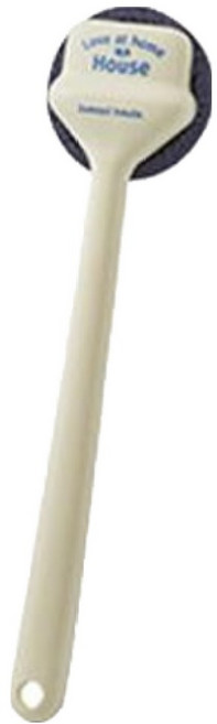 리빙공감 파스텔 샤워 목욕 바디브러쉬, 옐로우, 1개, 1개입