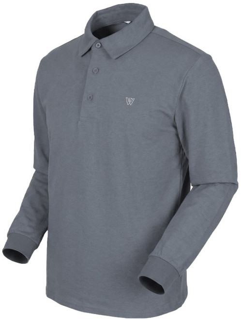 이원재 스포츠 남성용 간절기 카라 긴팔 티셔츠 NM-6110