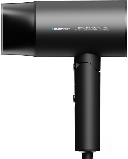 블라우풍트 초경량 접이식 전문가용 드라이어 2000W, 블랙, BLP-HD5201K