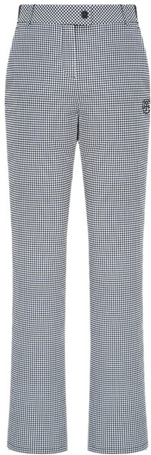 까스텔바작 여성용 체크 프린트 부츠컷 팬츠 BGDMPT710