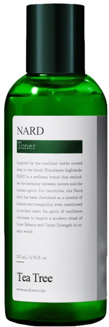 나드 티트리 블레미쉬 진정 토너, 1개, 200ml