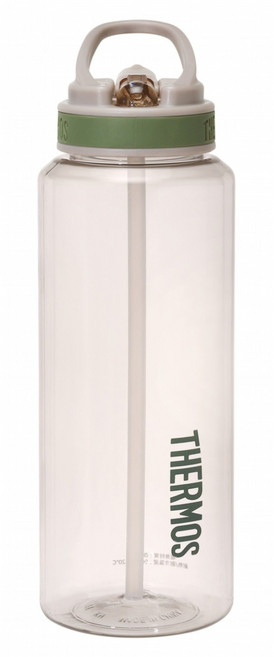 THERMOS 膳魔師 掀蓋吸嘴輕水瓶 TCST-950-SN, 柔沙駝, 1個, 950ml