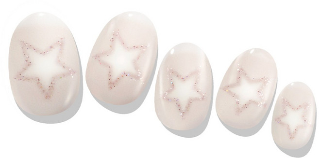 젤라또팩토리 솔라젤 네일스티커, 1개, 엔젤 헤일로