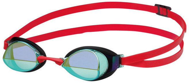 SWANS 日本泳鏡 IGNITION-M, 水藍紅, 1個