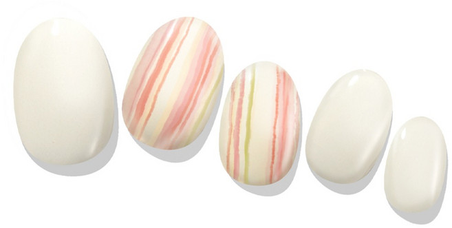 젤라또팩토리 솔라젤 네일스티커, 1개, 캔디 페블