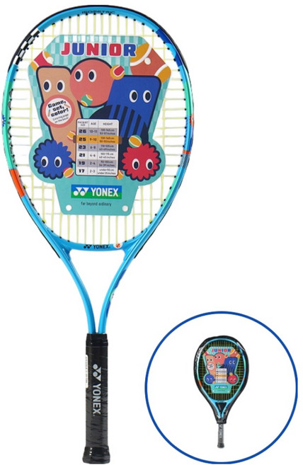 요넥스 2026 25 JR 100 주니어 테니스 라켓 16 x 18 230g, OCEAN BLUE, 1개, YONEX JR 25