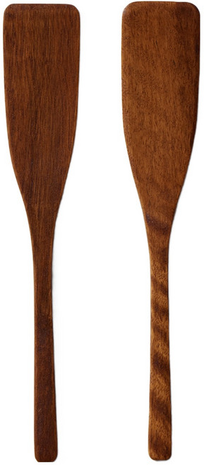 JAJU(자주) 옻칠 잼스푼, 다크 브라운, 2개