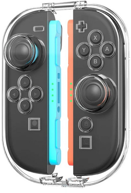 IINE 良值 SWITCH2 JOYCON 磁吸收納殼, 透明, 1套, L1164