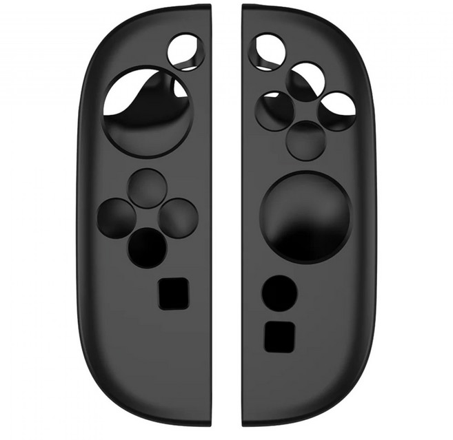 IINE 良值 SWITCH2用 左右矽膠套 凸起款, 黑色, 1套, L1086