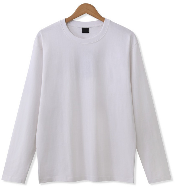 엠엔씨 남성용 16수 데일리 무지 긴팔 티셔츠 MDIT196WS