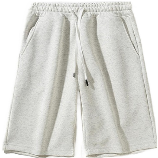 여성용 아이캔심플 밴딩 스트링 와이드 5부 반바지 데일리 팬츠