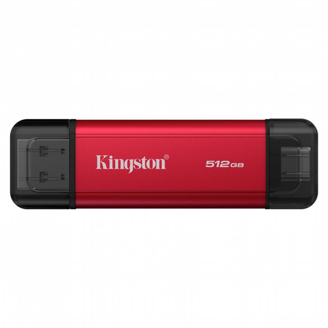 Kingston 金士頓 雙介面行動固態硬碟 USB-A + USB-C SPSD/512GB, 1個, 512GB