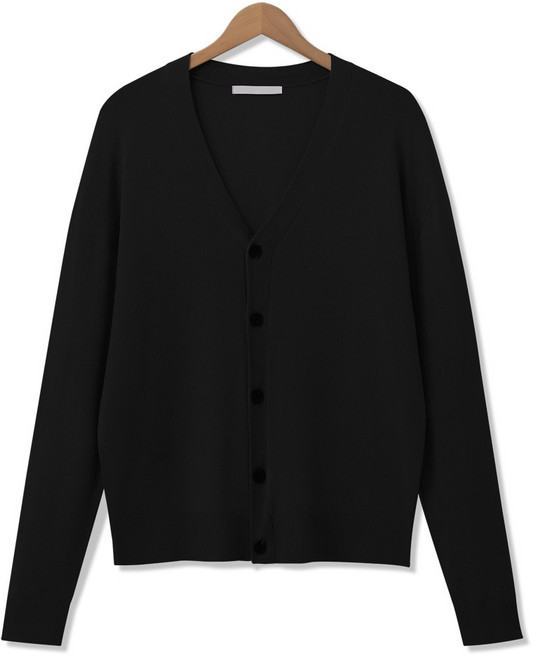 엠엔씨 남성용 쿨터치 라이트 브이넥 가디건 MDCD281WS