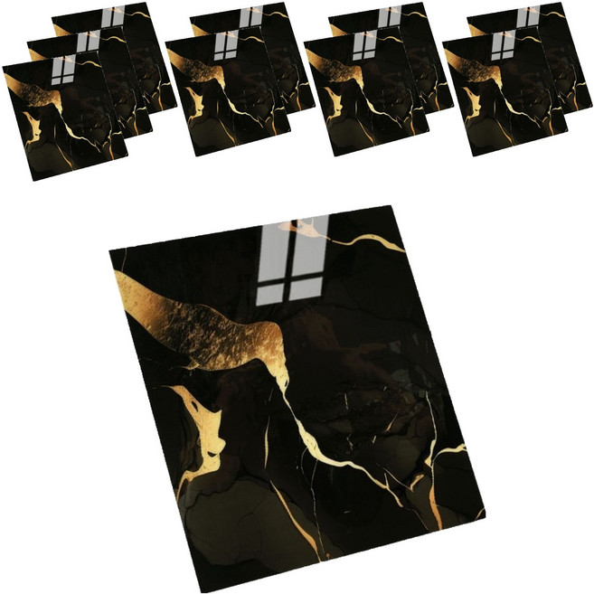 엑스터 대리석 타일 스티커 10p, Type 7