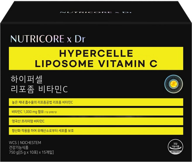 뉴트리코어 하이퍼셀 리포좀 비타민C, 750g, 1개