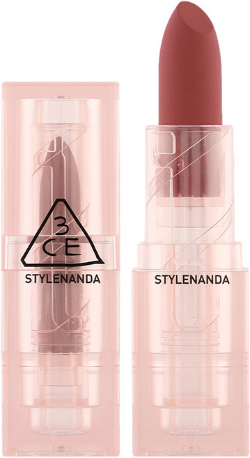 3CE 소프트 매트 립스틱, 1개, HAZY ROSE