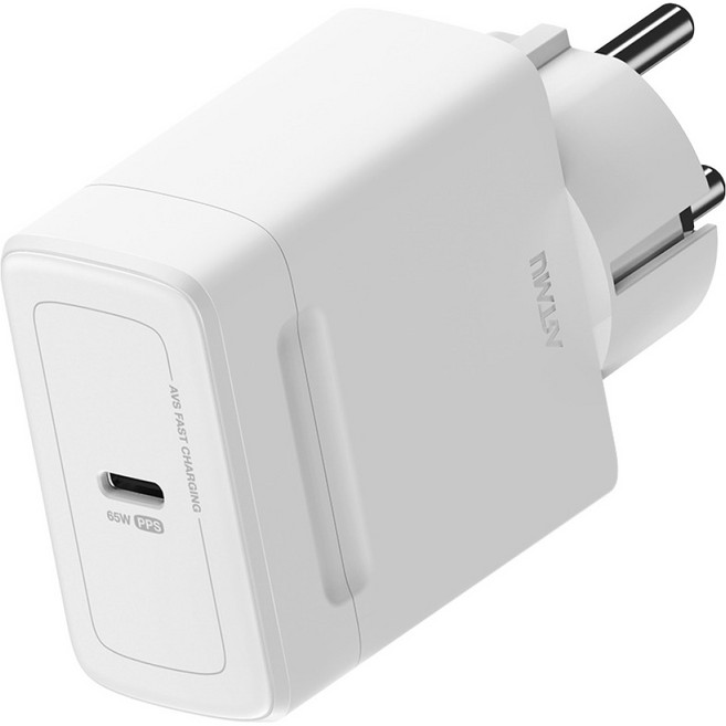 아트뮤 PD 3.2 65W AVS GaN 접지 초고속 충전기 GB651, 1개, 화이트