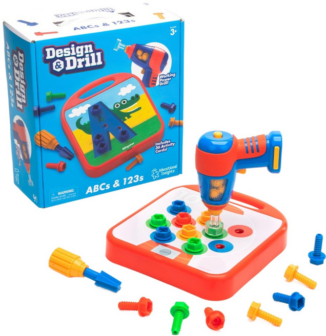 러닝리소스 디자인드릴 알파벳숫자 활동세트 EDI4113