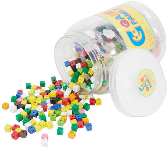 가베가족 큰솔스토밍 연결큐브 1cm KS7134, 1개