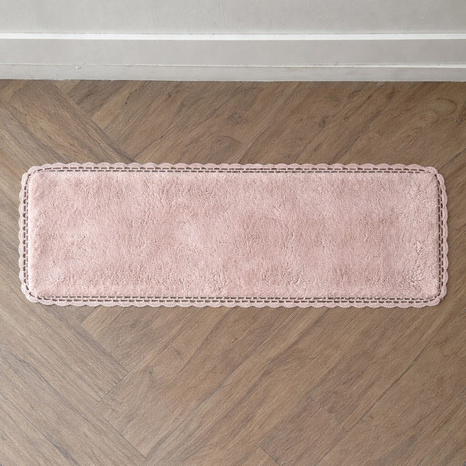 한일카페트 코튼 클라우드 발매트, 핑크