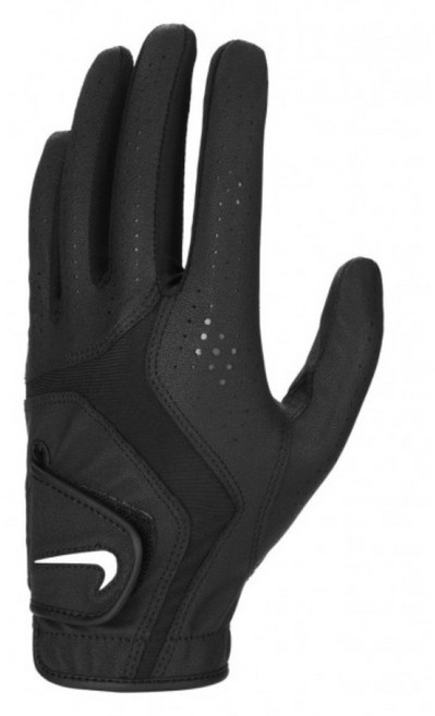 NIKE 耐吉 GOLF 男款 DURA FEEL X GG 高爾夫手套 N1003533091XL 左手用, 黑色, 1個