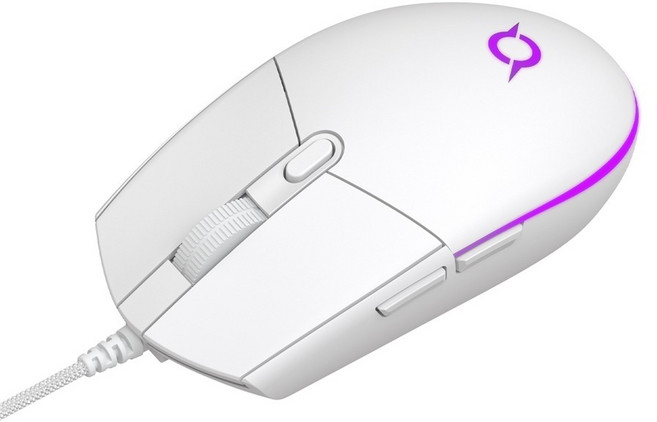 COX 게이밍 와이어드 유선 마우스, 화이트, CM1000