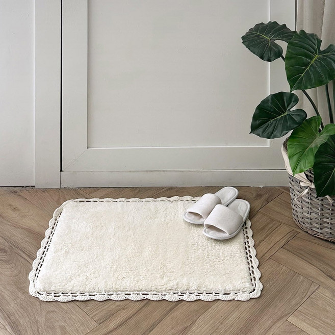 한일카페트 코튼 클라우드 발매트, 아이보리