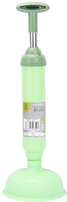 세븐와이즈 고압 공기 변기 강력 배수구 막힘 해결 뚫어뻥, 북유럽 그린