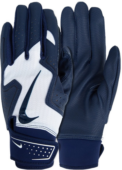 나이키 알파 2.0 배팅장갑 양손착용 세트, 네이비, 1세트