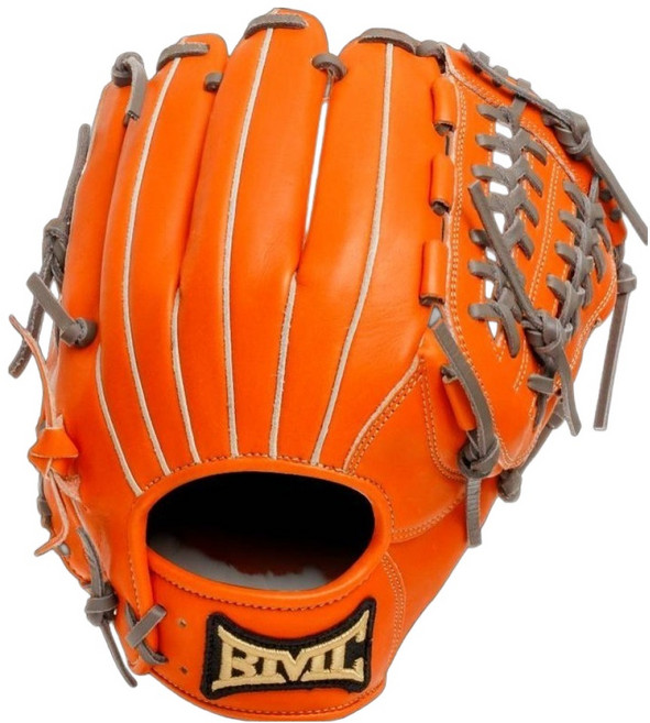 BMC BASEBALL MEMBERS CLUB Trust All Around 棒球手套 右投用 TRU-PRO, 橘灰色, 1個