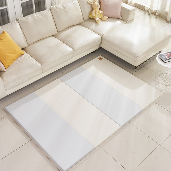 카라즈 뉴시크릿 4단 폴더매트, N그레이