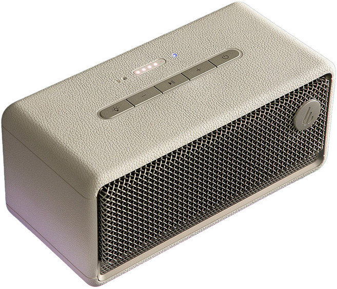 에디파이어 앰비언트 무드조명 포터블 휴대용 블루투스 스피커 34W, ES60, 화이트