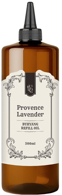 바이향 디퓨저 시그니처 대용량 리필오일, 1개, 500ml, 프로방스라벤더