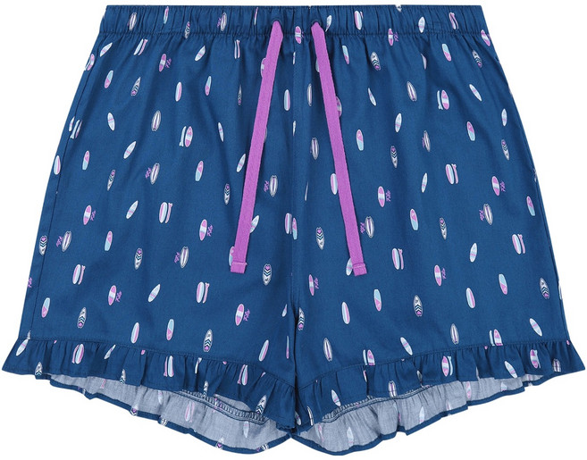 휠라 여성용 보트 나염 면 파자마 하의 FI4PJH2647F