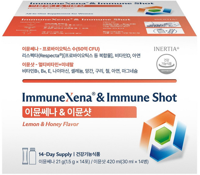 이너시아 이뮨쎄나 & 이뮨샷, 1개, 14회분