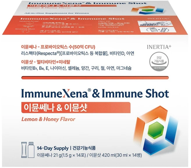 이너시아 이뮨쎄나 & 이뮨샷, 1개, 14회분 - 쿠팡