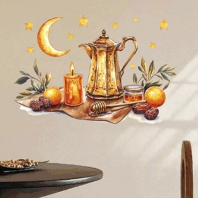 골드픽 축제 판타지 벽 장식 스티커, 타입 1